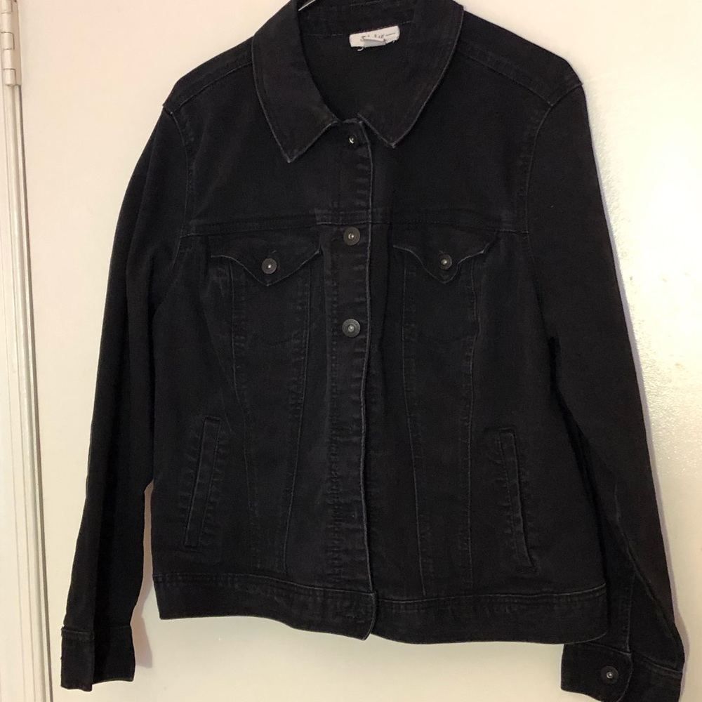 Black Jean Jacket